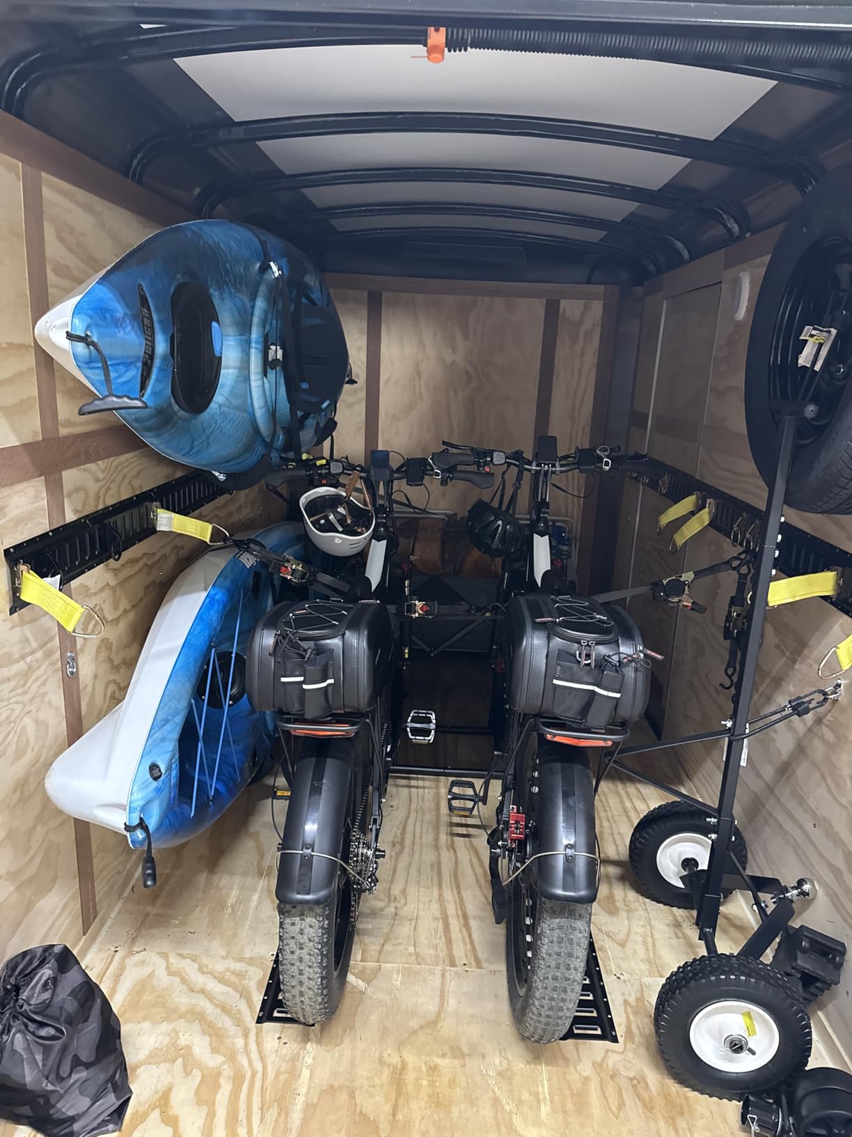 CyclingDeal Bike Rack Floor Parking Bike Stand for up to 6 Bicycles | Indoor, Home & Garage Storage Rack | Stable & Secure Bicycle Stand w/ Tire Grooves Up to 29