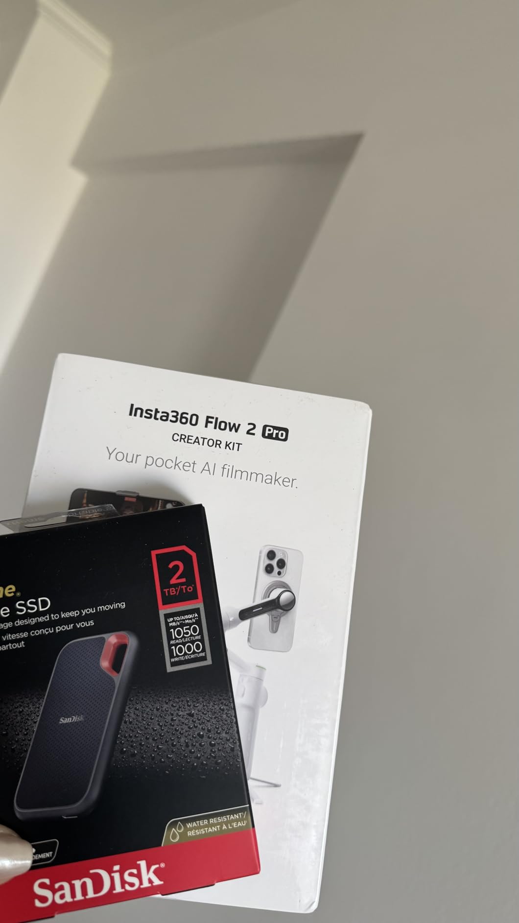 SanDisk 2TB Extreme Portable SSD - Up to 1050MB/s, USB-C, USB 3.2 Gen 2, IP65 Water and Dust Resistance - Customer Photo 2