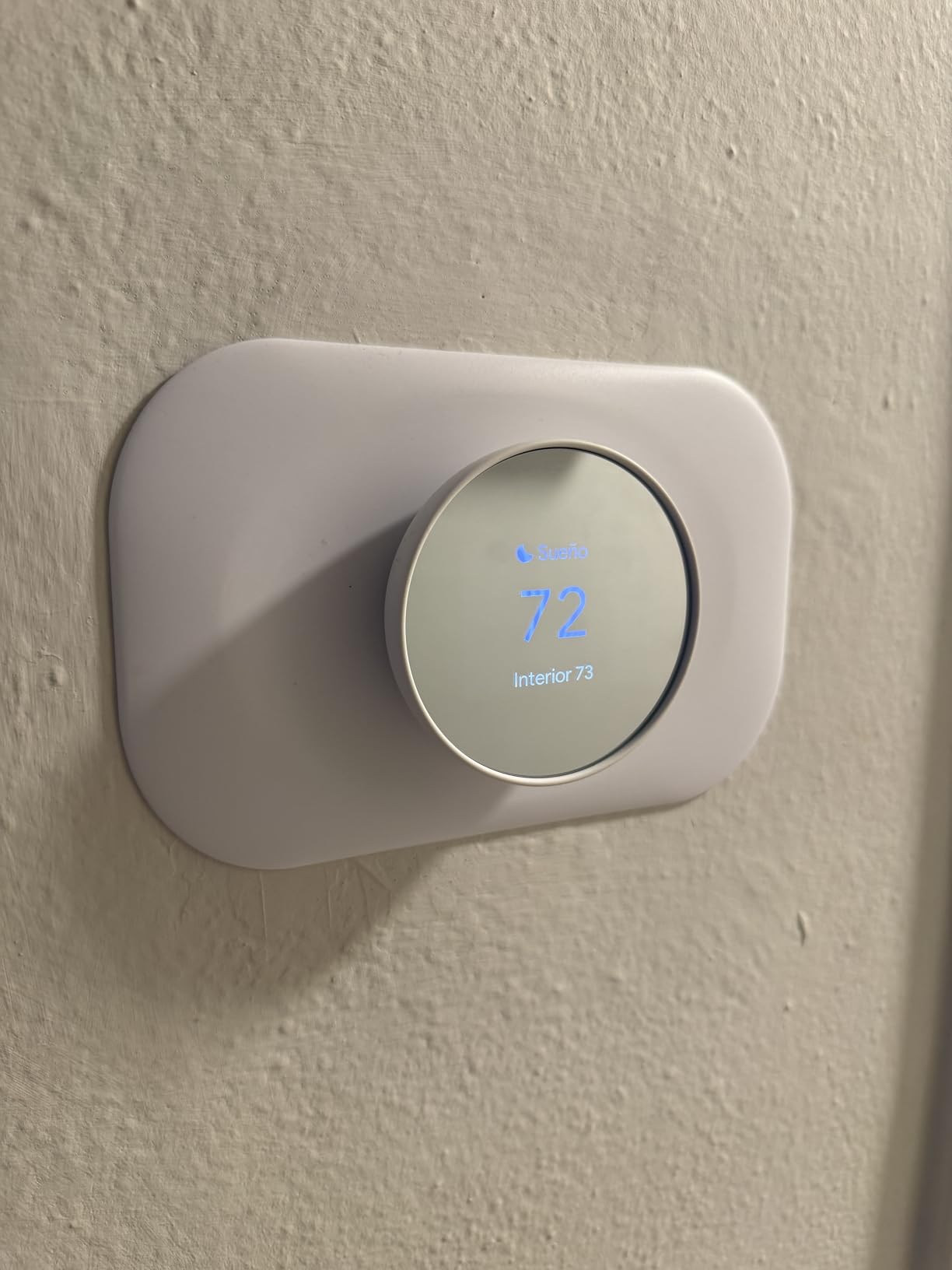 Google Nest Thermostat - Smart Thermostat for Home - Programmable Wifi Thermostat - Snow (2020 Model) - Customer Photo 1