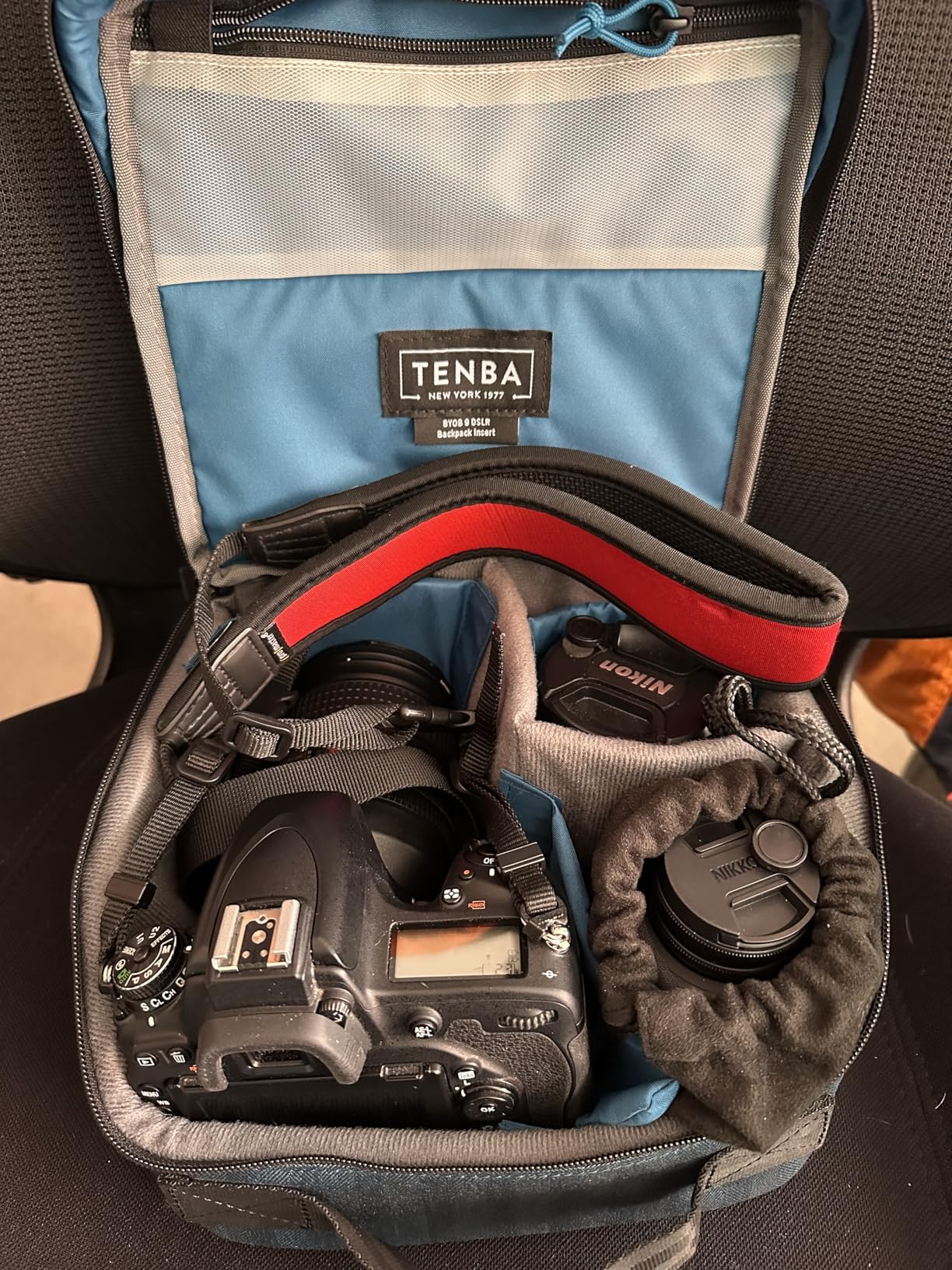 Tenba BYOB 10 DSLR Backpack Insert - Turns any bag into a camera bag for DSLR and Mirrorless cameras and lenses – Black (636-624) - Customer Photo 2