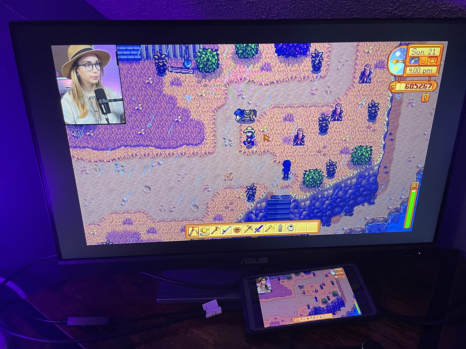 ASUS ProArt Display PA247CV 24-inch Monitor – IPS, Full HD (1920 x 1080), 100% sRGB, 100% Rec. 709, Color Accuracy ΔE < 2, Calman Verified, USB-C, Compatible with Laptop & Mac Monitor - Customer Photo 5