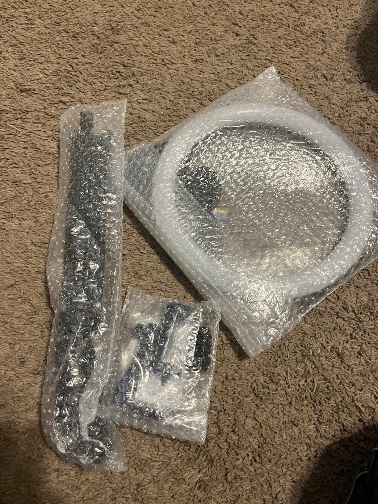 UBeesize 12'' LED Ring Light with 62'' Tripod Stand, Selfie Ring Light for Video Recording, Live Streaming, TikTok & YouTube, Compatible with iPhone & Android (Black) customer photo 2