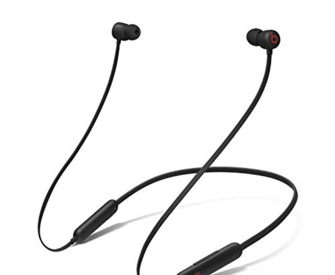 Beats Flex Wireless Earbuds - Apple W1 Headphone Chip, Magnetic Earphones, Class 1 Bluetooth, 12 Hours of Listening Time, Built-in Microphone - Black - Customer Photo 3