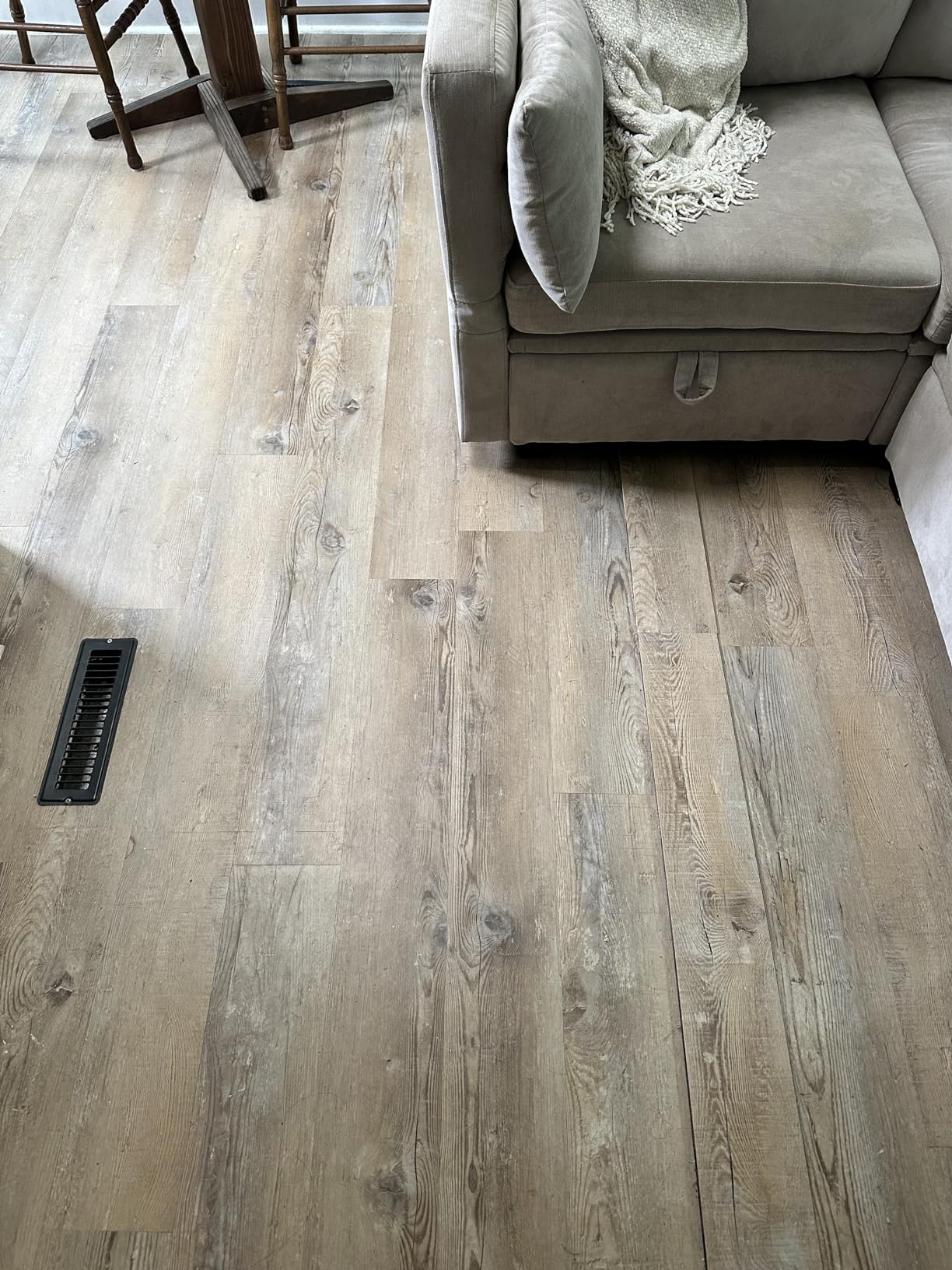 MSI Hampstead 6 in x 48 in. Glue Down Luxury Vinyl Plank Flooring for Pro and DIY Installation 2MM Thick and 12MIL Wear Layer, 36 sq.ft - Customer Photo 1