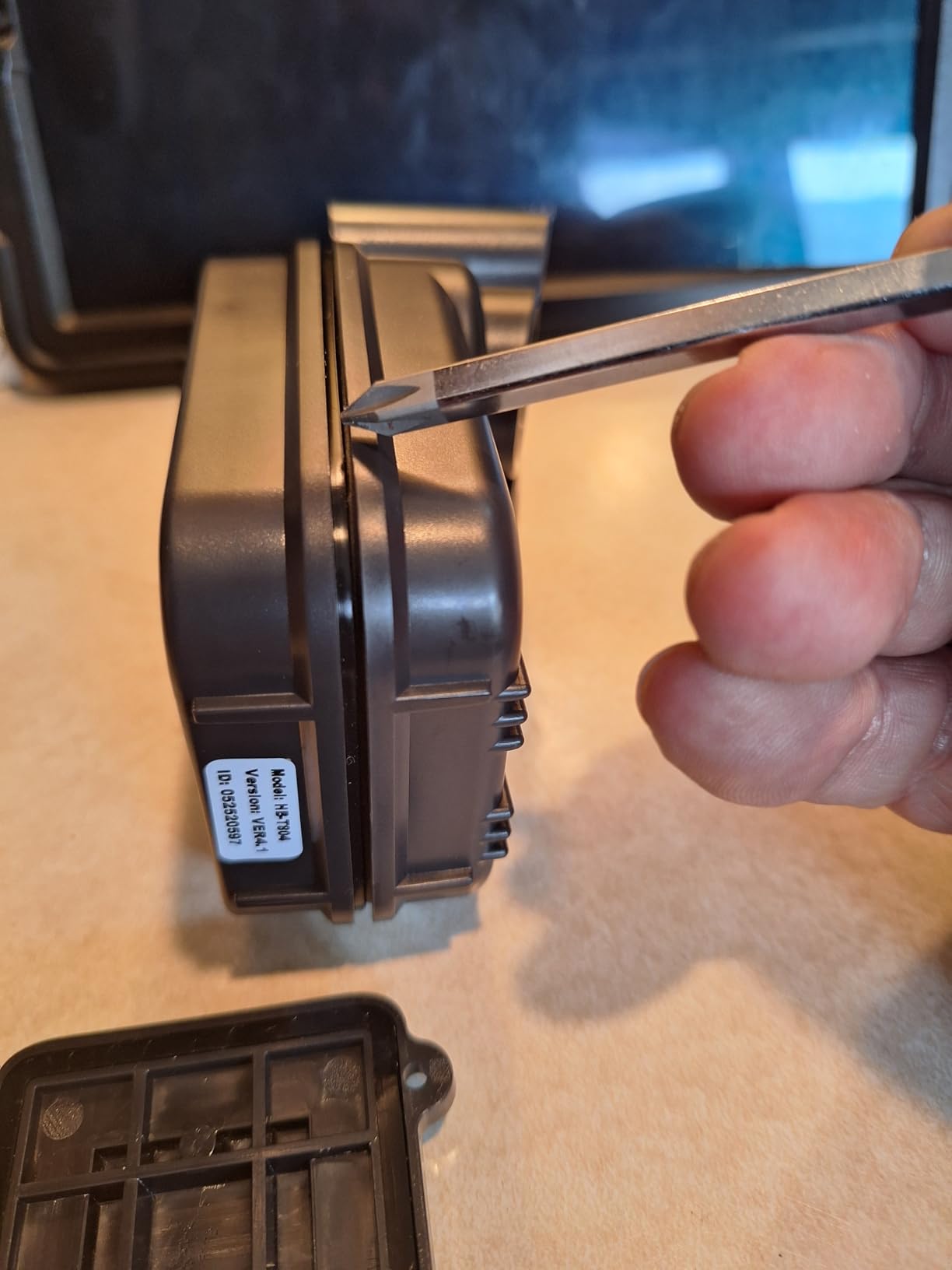 Driveway Alarm- 1/2 Mile Long Range Wireless Driveway Alarm Outdoor Weather Resistant Motion Sensor&Detector-DIY Security Alert-Monitor&Protect Outdoor/Indoor Property - 1 Receiver and 2 Sensors - Customer Photo 1