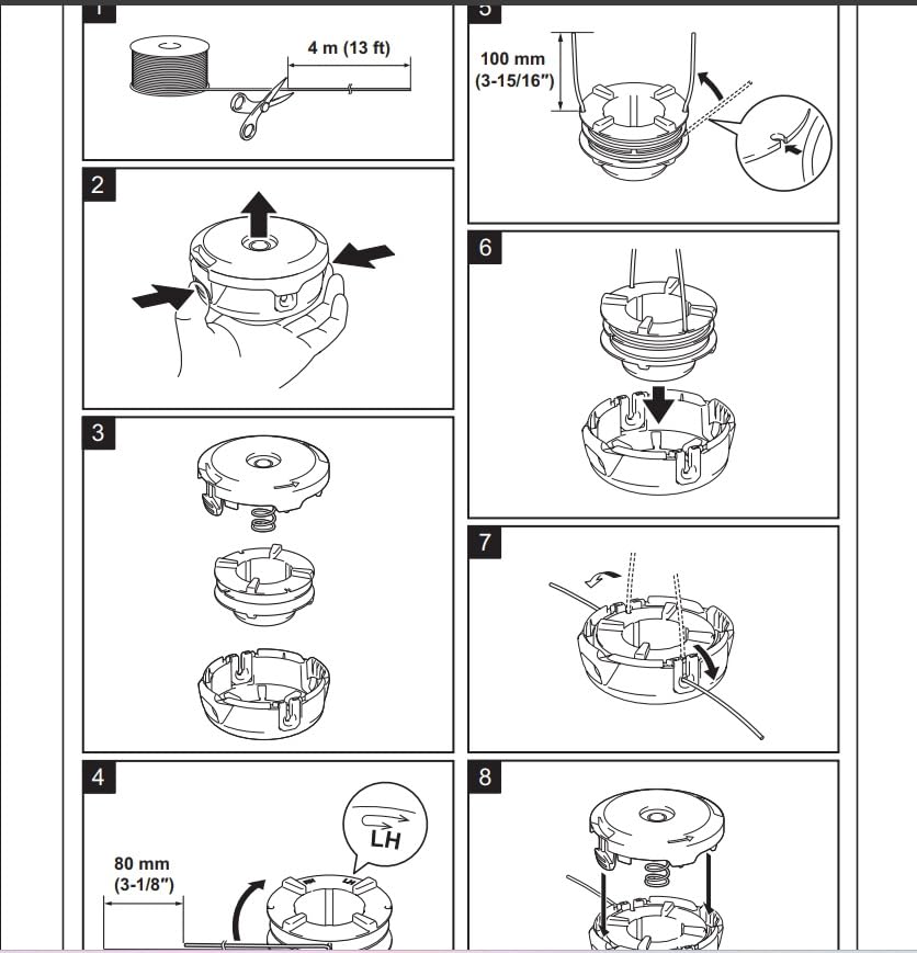 Makita XRU23Z 18V LXT Brushless Cordless 13 String Trimmer (Tool Only) - Customer Photo 5