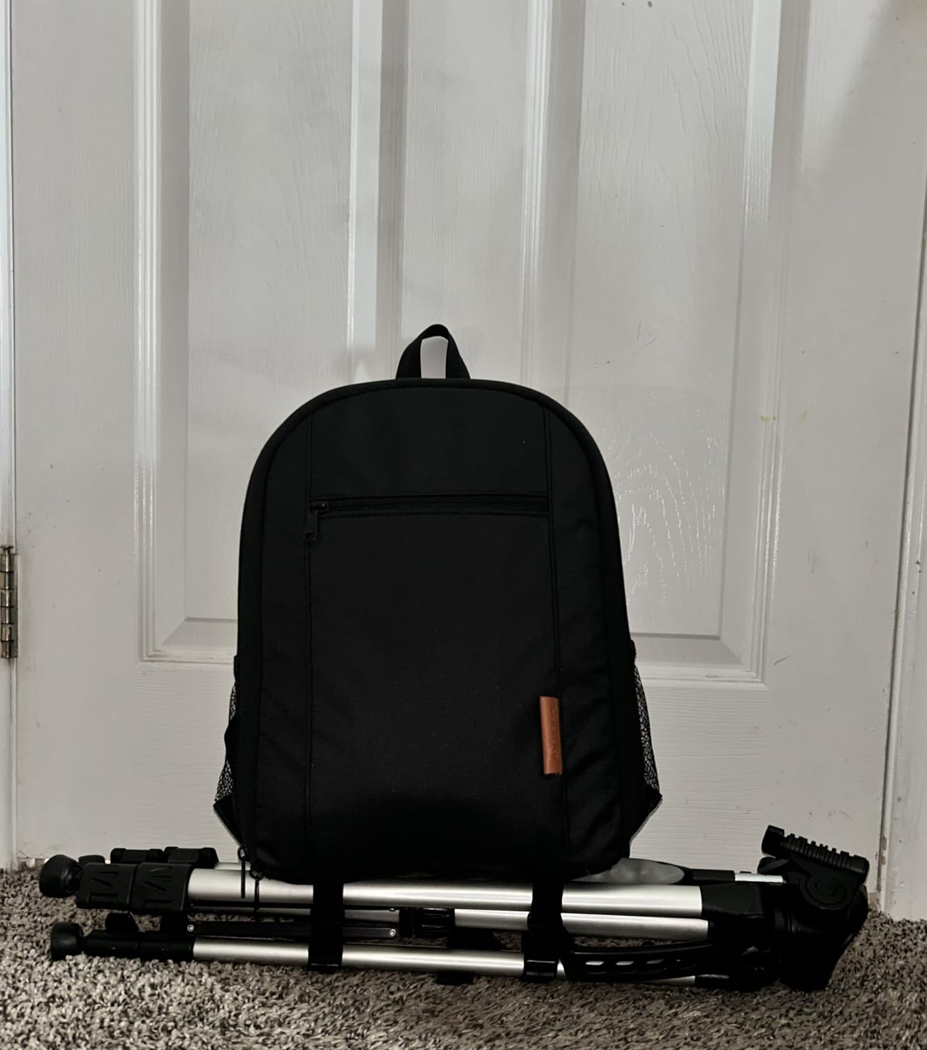 TARION Camera Backpack Bag Small - Professional DSLR Photography Case with 13 inch Laptop Compartment & Waterproof Rain Cover & Bottom Tripod Holder for Men Women Photographers - Black TB-S - Customer Photo 4