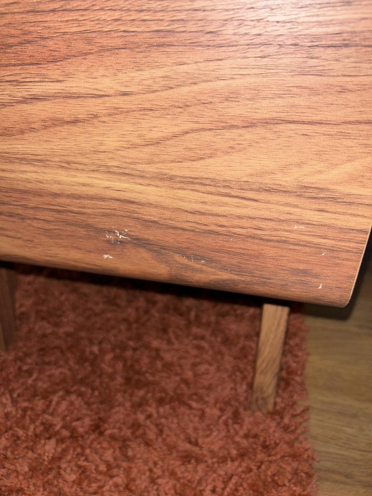 mopio Ensley TV Stand, Mid Century Modern for 55/60/65 inch TV, Farmhouse TV Stand, Entertainment Center with Storage, TV and Media Console for Living Room (Walnut, 46