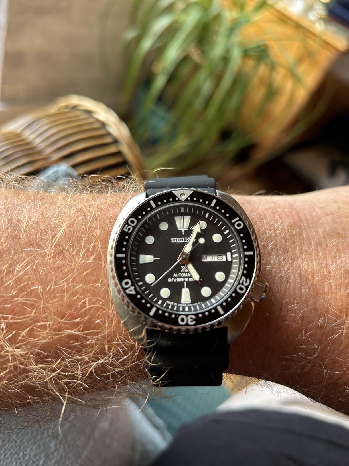 SEIKO SRPE93 Automatic Dive Watch for Men - Prospex Collection - LumiBrite Hands, Date Calendar - Water Resistant 200M - Customer Photo 4