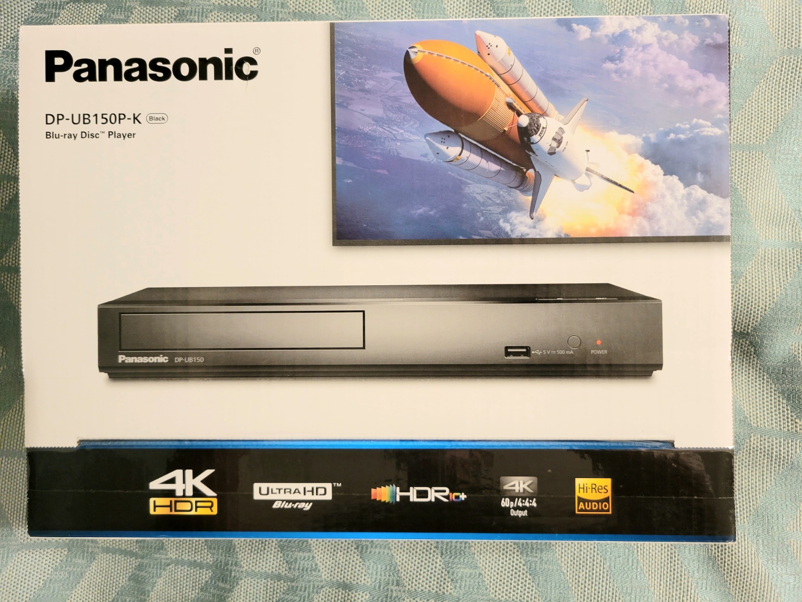 Panasonic 4K Blu Ray Player, Ultra HD Premium Video Playback and Hi-Res Audio - DP-UB150-K (Black) - Customer Photo 1