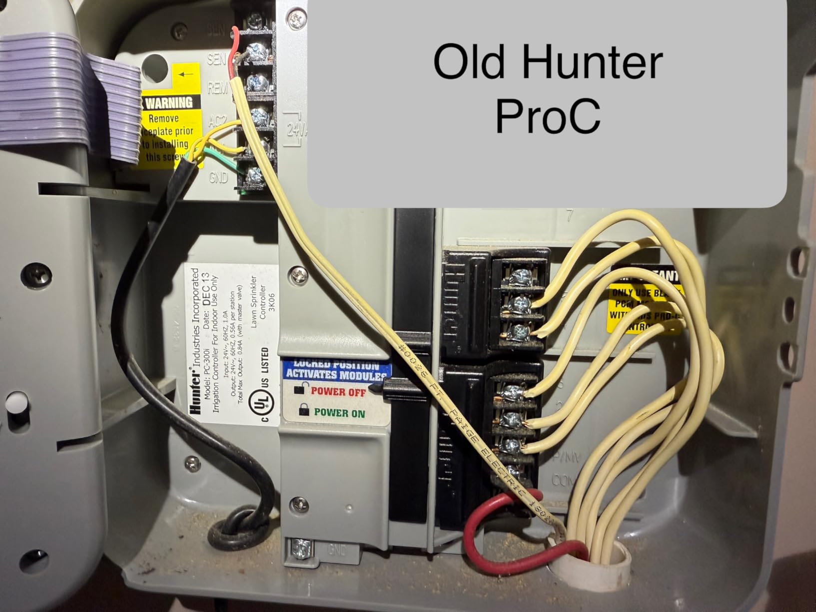 Hunter X2 14-Station Outdoor Sprinkler Controller, Wi-Fi Capable Smart Irrigation System, Hydrawise Compatible, Weather-Based Scheduling for Lawn and Garden - Customer Photo 2