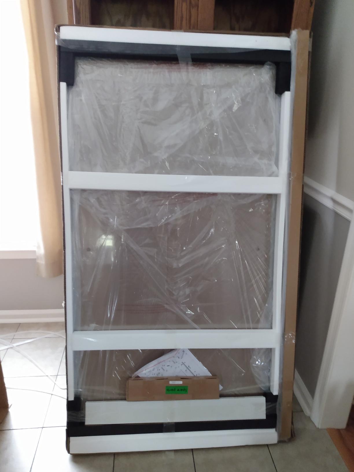 SUNNY SHOWER 58.5-60 in.W x 72 in.H Glass Shower Door, Semi Frameless Double Sliding Shower Door, 1/4