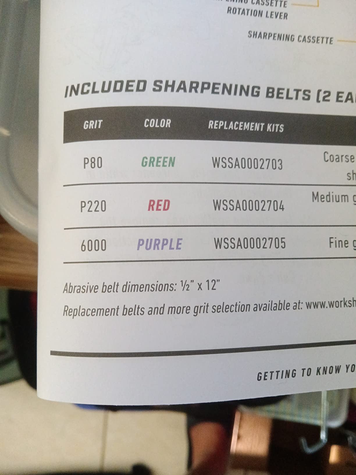 Work Sharp MK2 Professional Electric Knife and Tool Sharpener - Adjustable Tool and Knife Sharpening System - Customer Photo 3