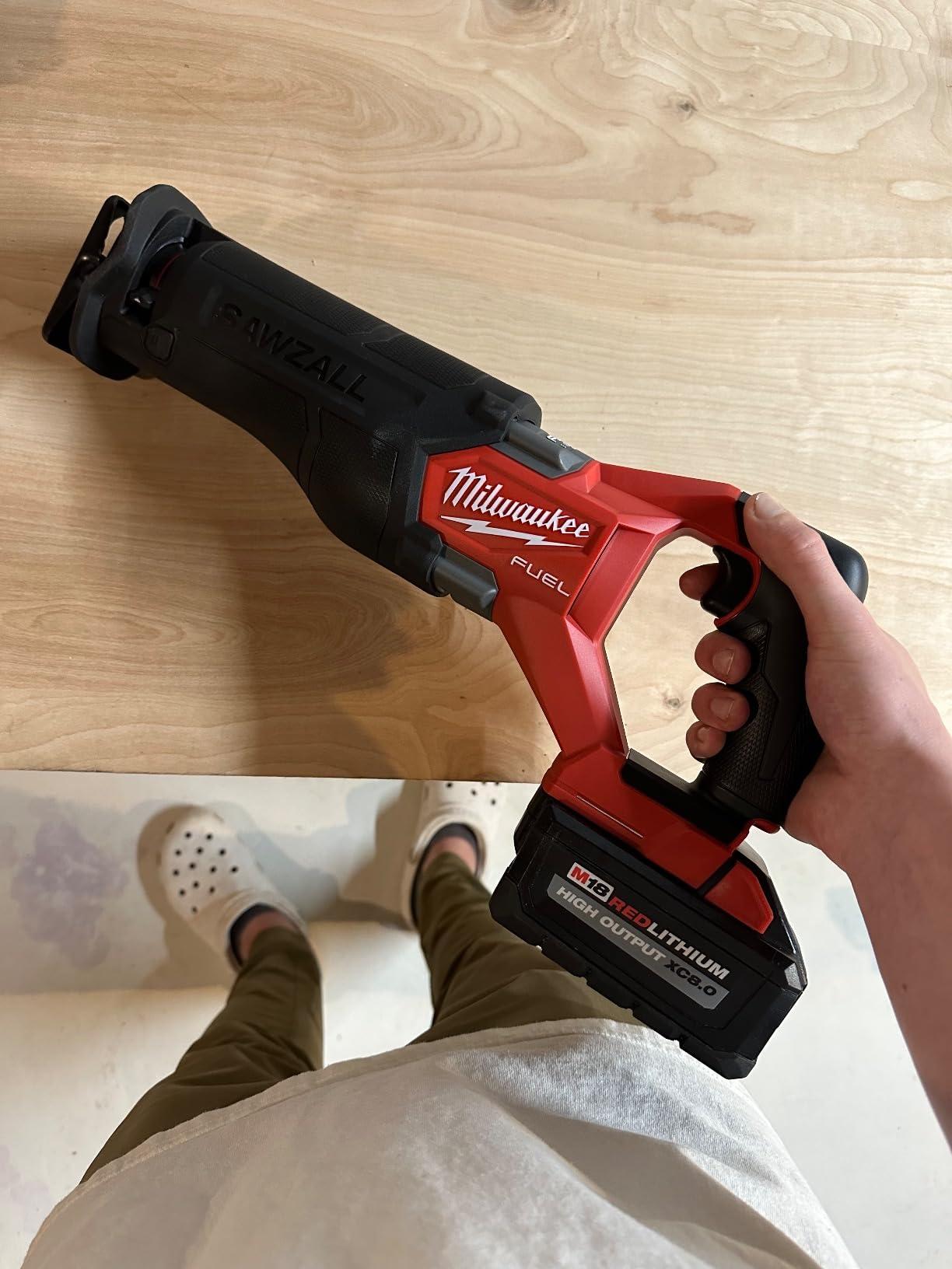 Milwaukee M18 Fuel Sawzall Brushless Cordless Reciprocating Saw - Bare Tool Only - Customer Photo 1