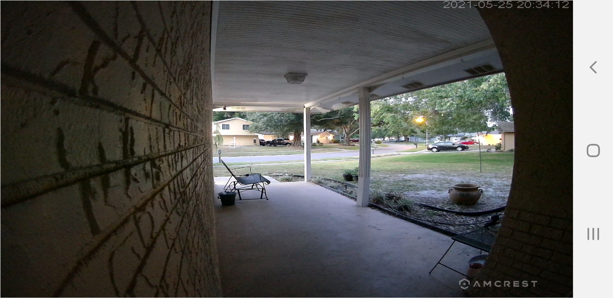 Amcrest 4MP Video Doorbell Camera Pro, Outdoor Smart Home 2.4GHz and 5GHz Wireless WiFi, Micro SD Card, AI Human Detection, IP65 Weatherproof, 2-Way Audio, 164º Wide-Angle Wi-Fi AD410 - Customer Photo 1