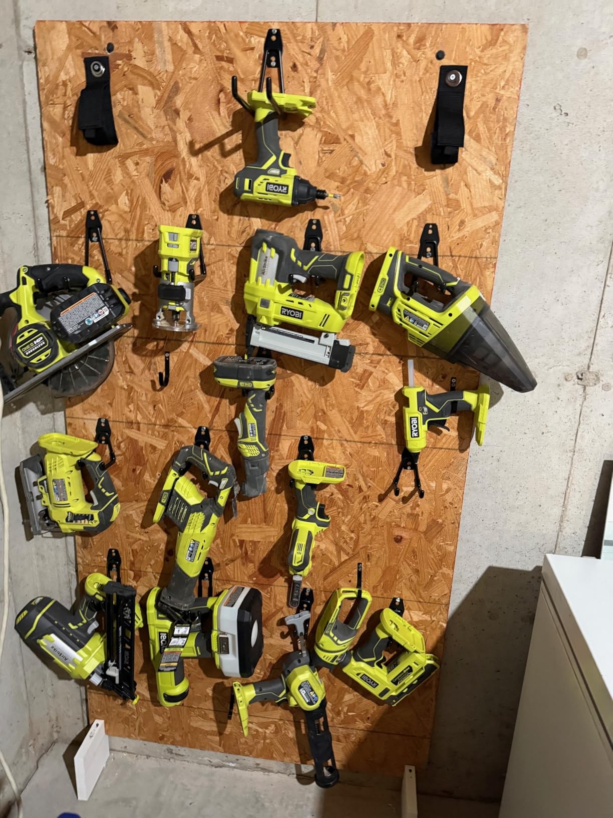 KOFANI Steel Garage Storage Hooks - 16 Pack Anti-Slip Coating, Heavy Duty Wall Mount Hooks for Hanging Bike, Ladder, Garden Tools - Customer Photo 1