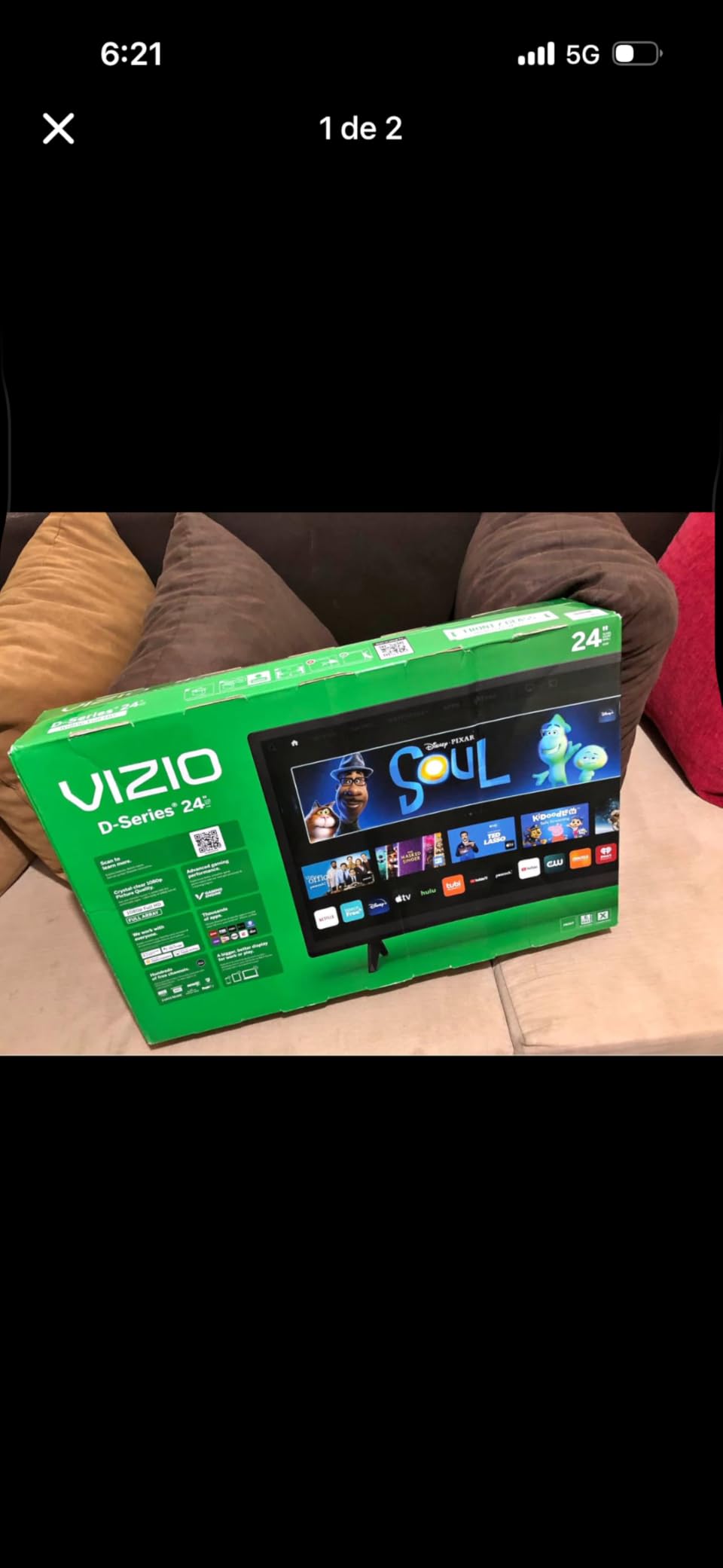 VIZIO 40-inch D-Series Full HD 1080p Smart TV with AMD FreeSync, Apple AirPlay and Chromecast Built-in, Alexa Compatibility, D40f-J09, 2022 Model - Customer Photo 1