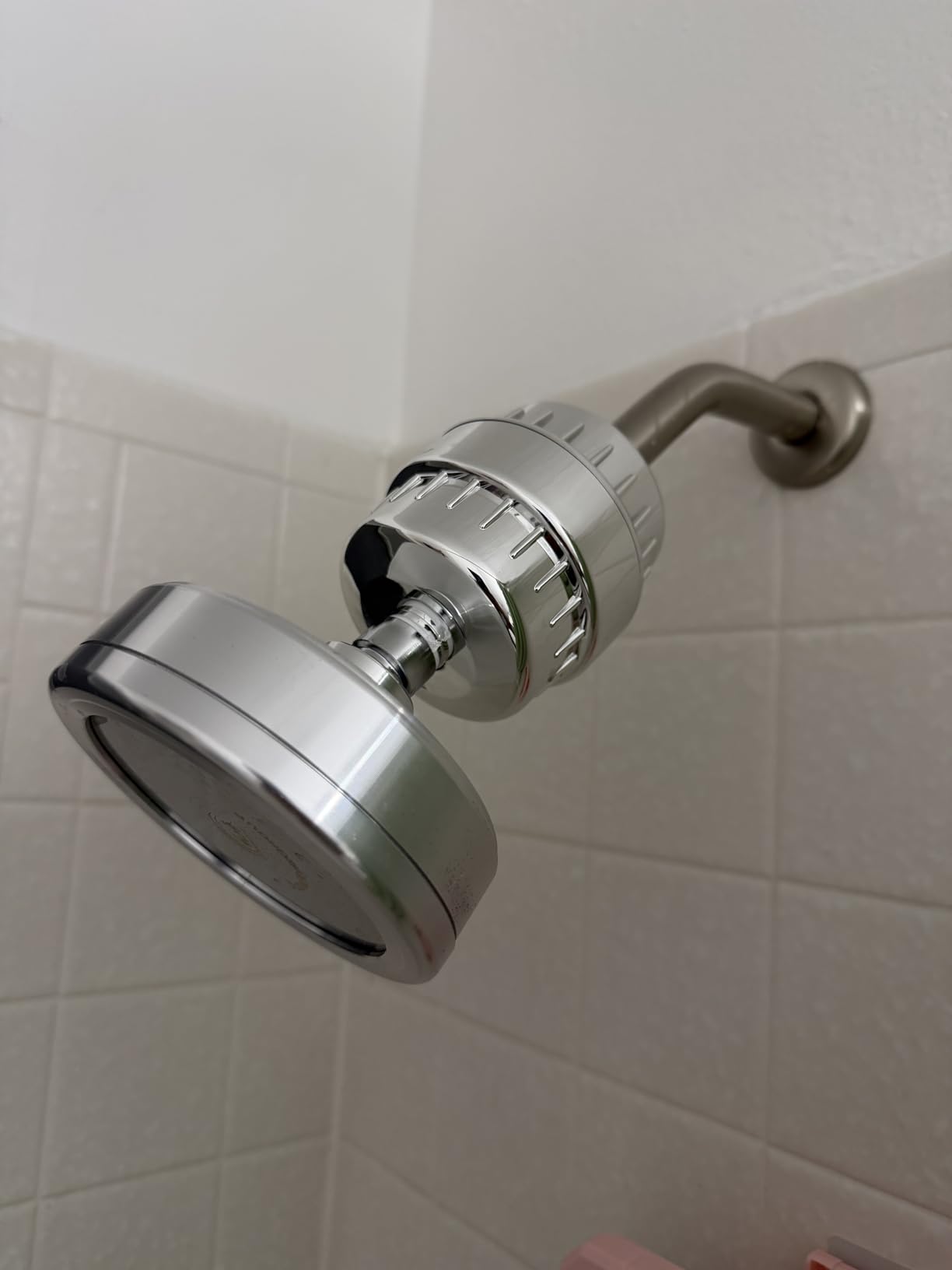 AquaHomeGroup Luxury Filtered Shower Head Set 20+3 Stage Shower Filter for Hard Water Removes Chlorine and Harmful Substances - Showerhead Filter High Output - Customer Photo 2