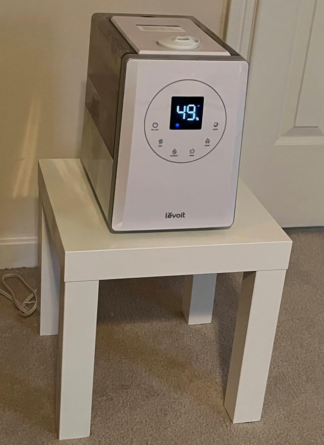 LEVOIT LV600S Smart Warm and Cool Mist Humidifiers for Home Bedroom Large Room, (6L) 753ft² Coverage, Quickly & Evenly Humidify Whole House, Easy Top Fill, App & Voice Control - Quiet Sleep Mode - Customer Photo 1