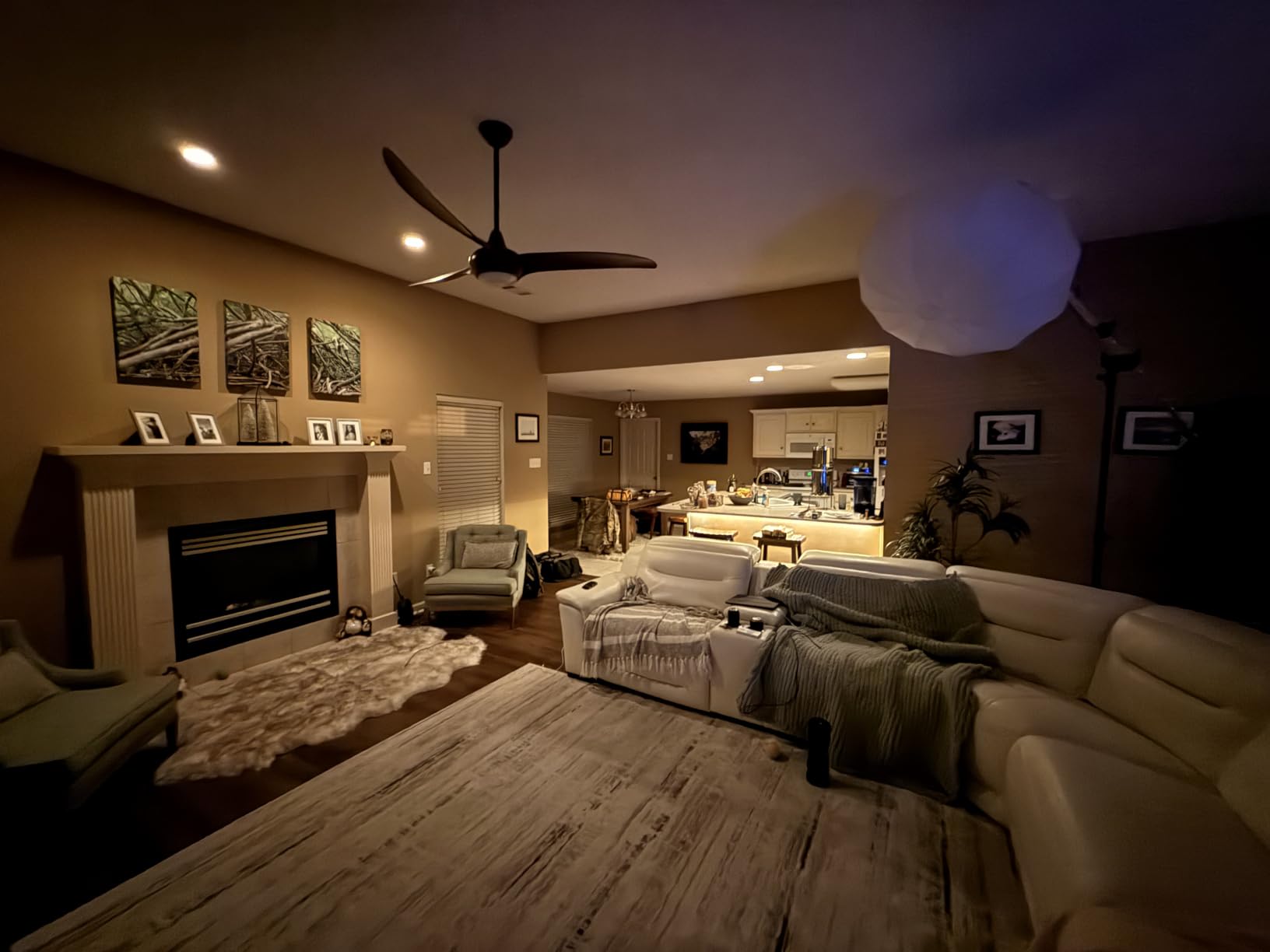 Philips Hue A19 LED Smart Light Bulbs - Flicker-Free 75w Light Bulbs - Control with Hue App - Compatible with Alexa, Google Assistant, and Apple HomeKit - E26 Base - 2 Pack - Customer Photo 1