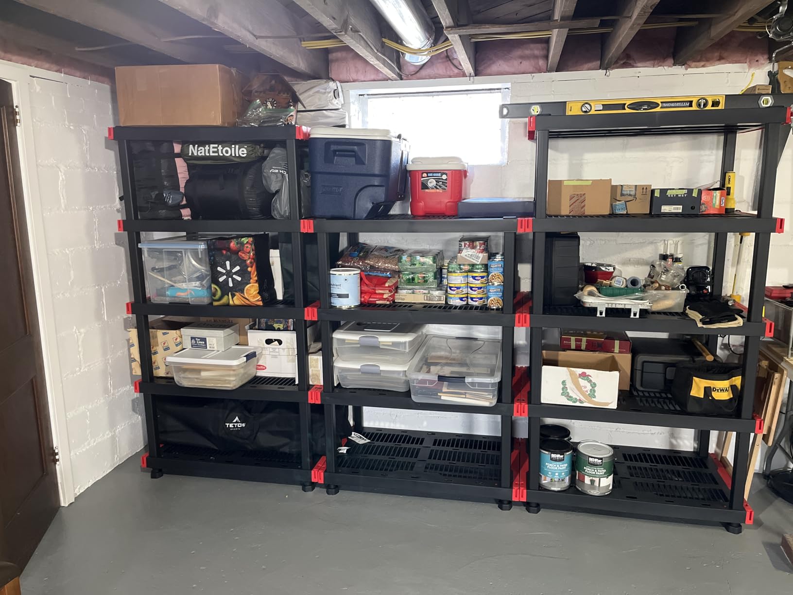 CX Craftsman 4-Tier Highly Durable Storage Rack, 4 Shleves That Support up to 200lbs/shelf, Organization and Storage, Weather-Resistant Design, Easy Assembly, American Made (55H x 40W x 24D) - Customer Photo 2