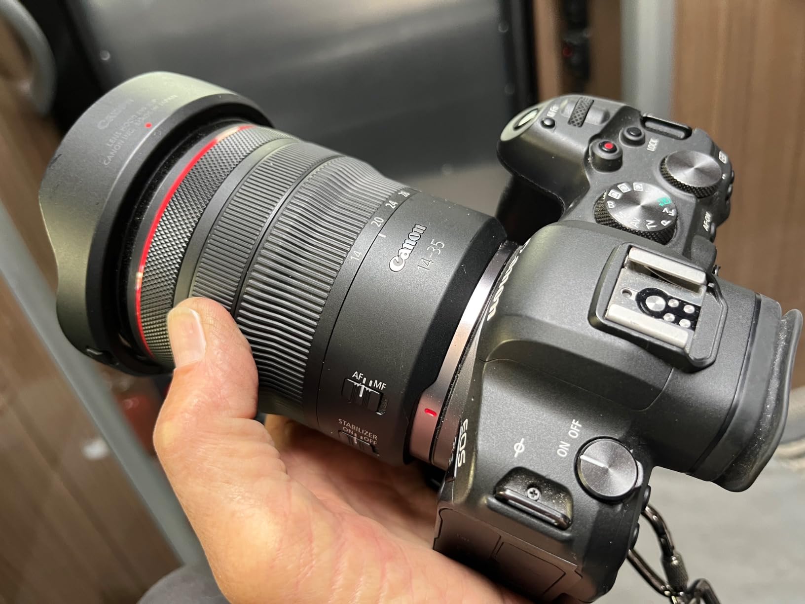 Canon RF14-35mm F4 L is USM Lens, Wide-Angle Zoom Lens, Compatible with EOS R Series Mirrorless Cameras, Black Customer Review Canon RF14-35mm F4 L is USM Lens, Wide-Angle Zoom Lens, Compatible with EOS R Series Mirrorless Cameras, Black - Customer Photo 1