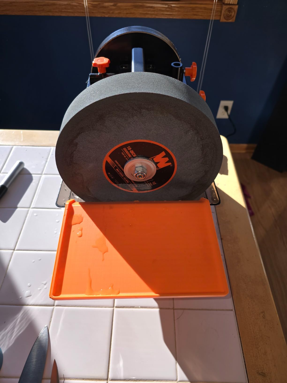 WEN BG4270T 10-Inch Two-Direction Water Cooled Wet/Dry Sharpening System - Customer Photo 2