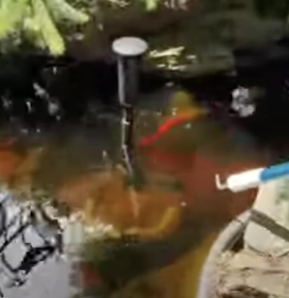 ANBULL 1370GPH Pond Filter Pump, 110V/57W All-in-one Fountain Kit, Variable Frequency Water Pump with 13W UV-C - Customer Photo 1