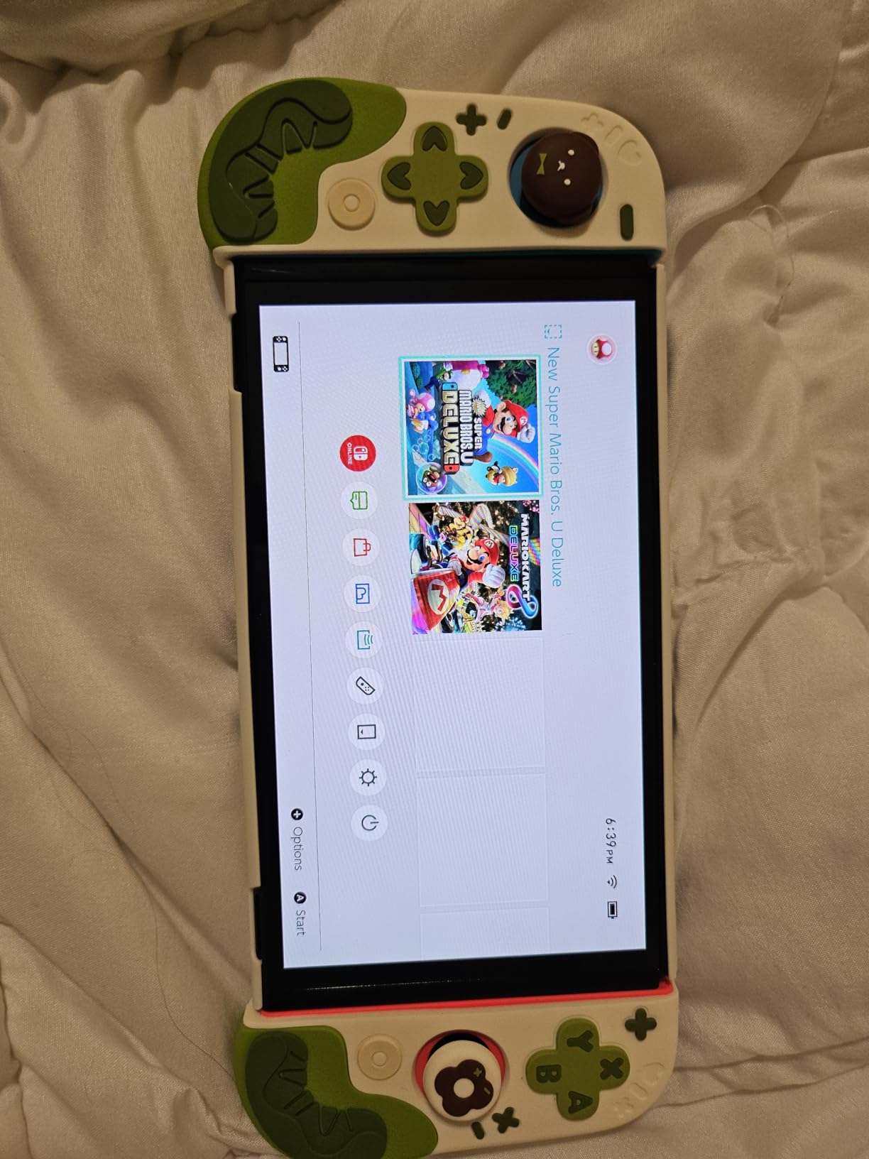 Nintendo Switch – OLED Model w/Neon Red & Neon Blue Joy-Con - Customer Photo 1