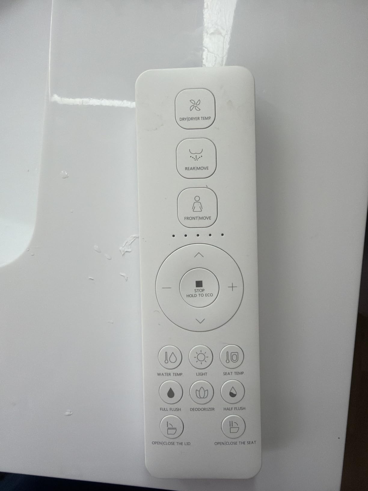 EPLO Smart Toilet,One Piece Bidet for Bathrooms,Modern Elongated Toilet with Warm Water,Dual Auto Flush,Foot Sensor Operation,Heated Bidet Seat,Electric Tankless Toilets with LED Display E16 - Customer Photo 2