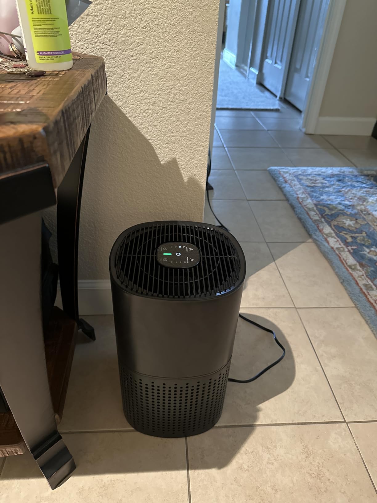 PuroAir 240 HEPA Air Purifier for Home Large Rooms - Covers Up To 1,000 Sq Ft - Filters Up To 99.9% of Pollutants, Smoke, Pollen, Dust - Quiet HEPA Air Filter - Air Purifiers for Bedroom - Customer Photo 1