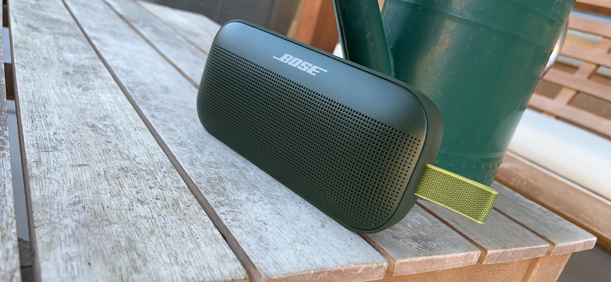 Bose SoundLink Flex Bluetooth Speaker, Portable Speaker with Microphone, Wireless Waterproof Speaker for Travel, Outdoor and Pool Use, Black - Customer Photo 2