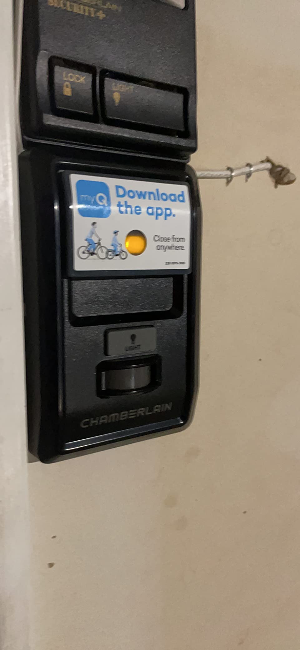 Chamberlain B4643T Smart Built in Camera-myQ Smartphone Controlled-Ultra Quiet, Strong Belt Drive - Customer Photo 1