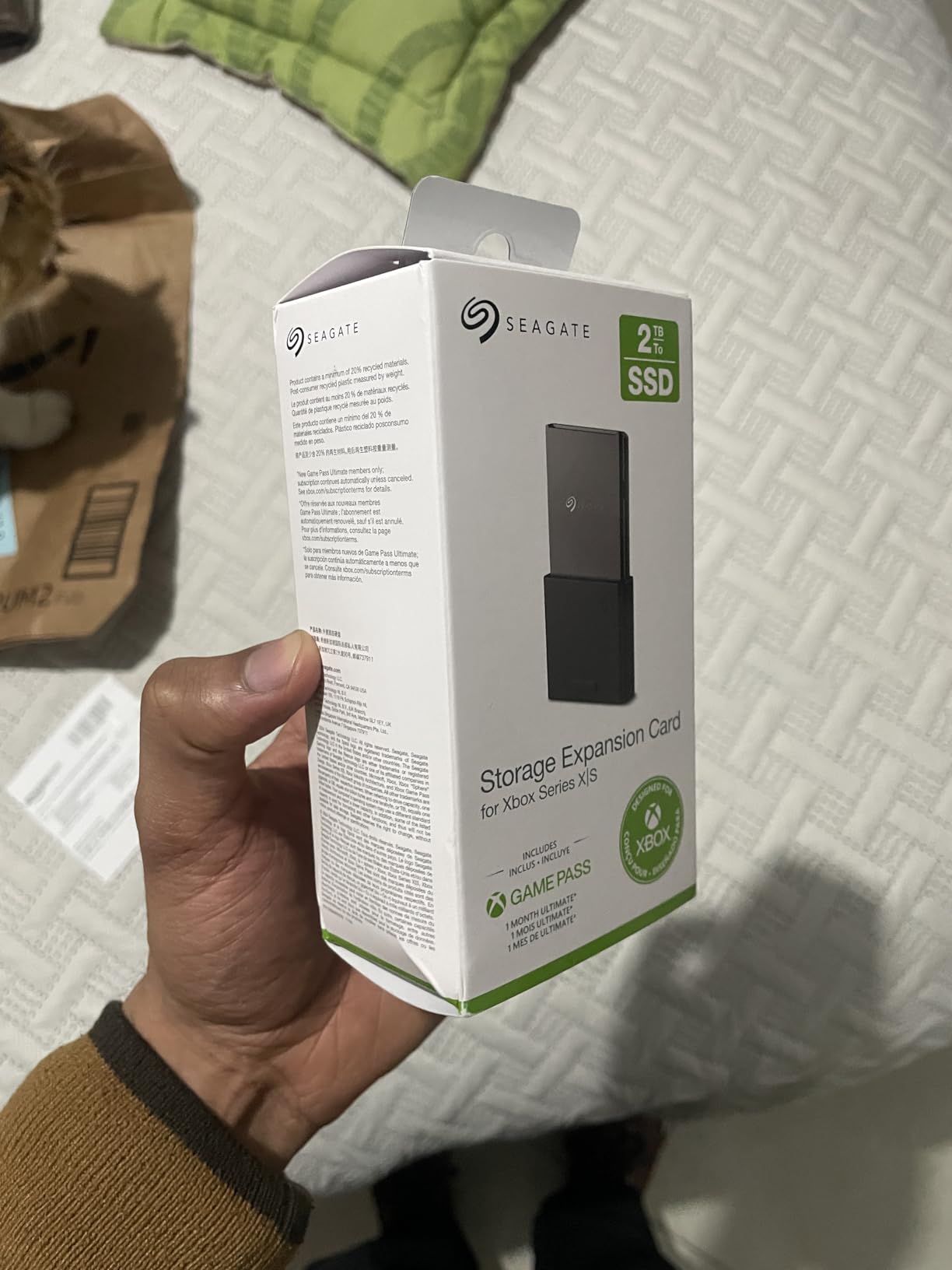 Seagate Storage Expansion Card 2TB Solid State Drive - NVMe SSD for Xbox Series X|S, Quick Resume, Plug & Play, Licensed (STJR2000400) Black - Customer Photo 5