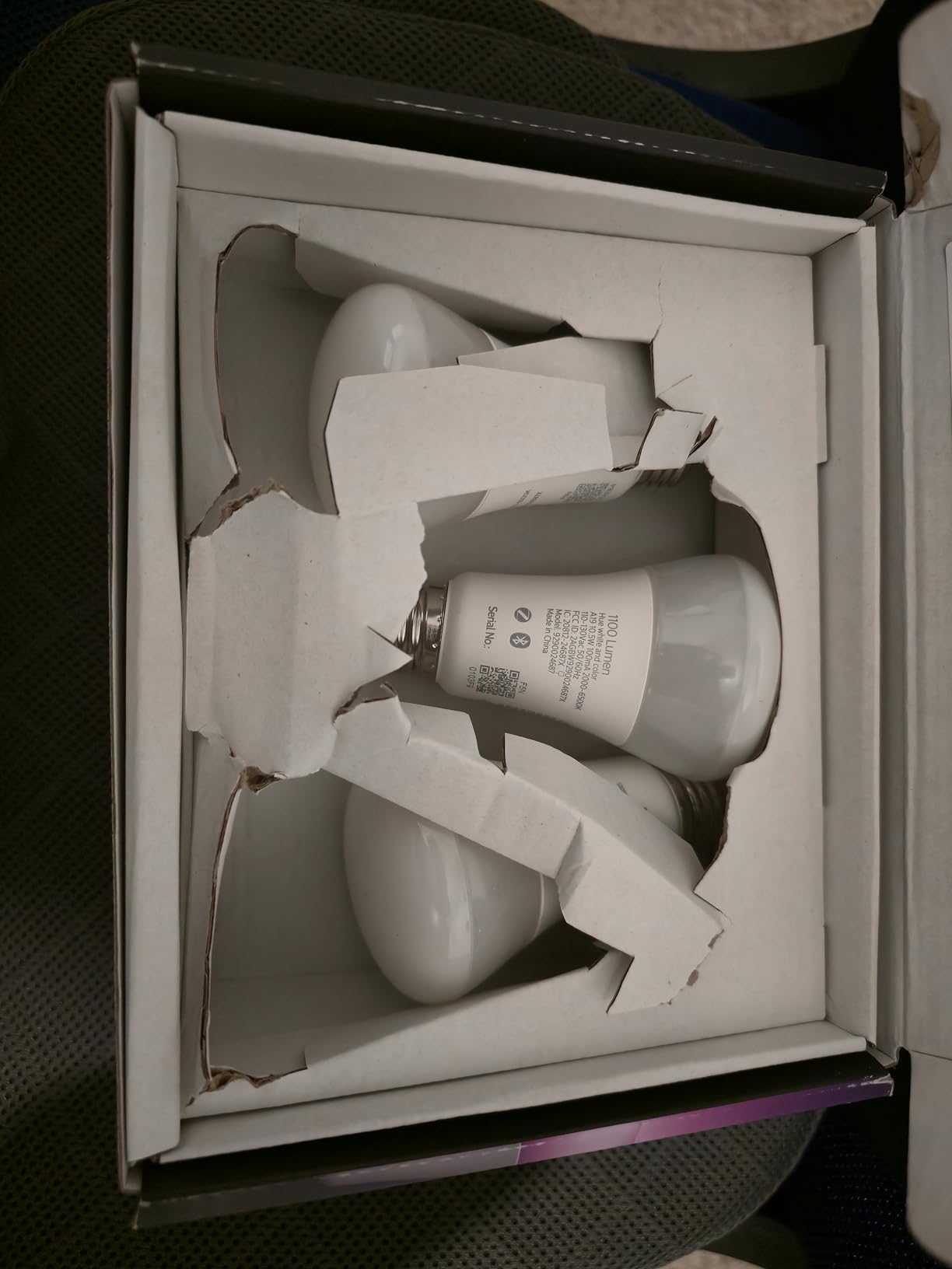 Philips Hue Smart Light Starter Kit - Includes (1) Bridge and (4) 75W A19 E26 LED Smart White and Color Ambiance Bulbs - Control with App - Compatible with Alexa, Google Assistant, and Apple HomeKit - Customer Photo 2