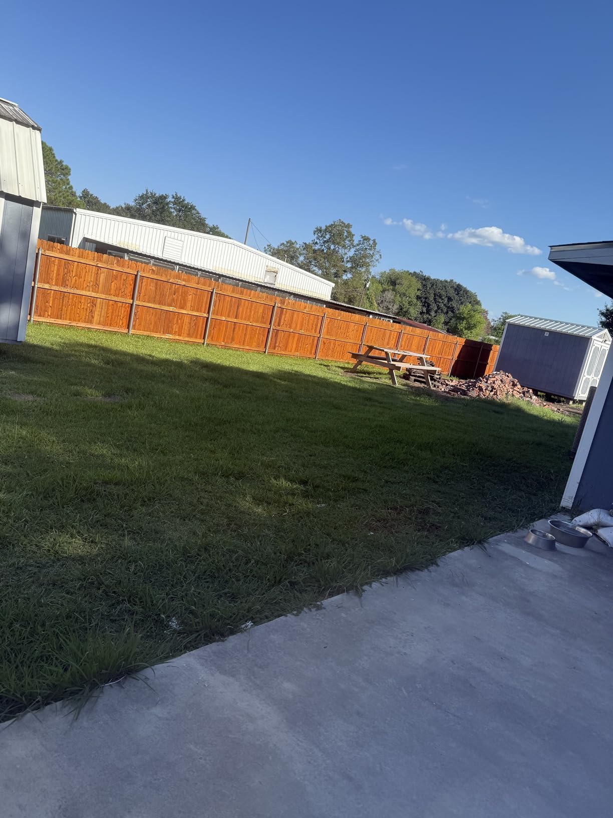 Wood Defender Transparent Fence Stain Chestnut 5-Gallon - Customer Photo 2