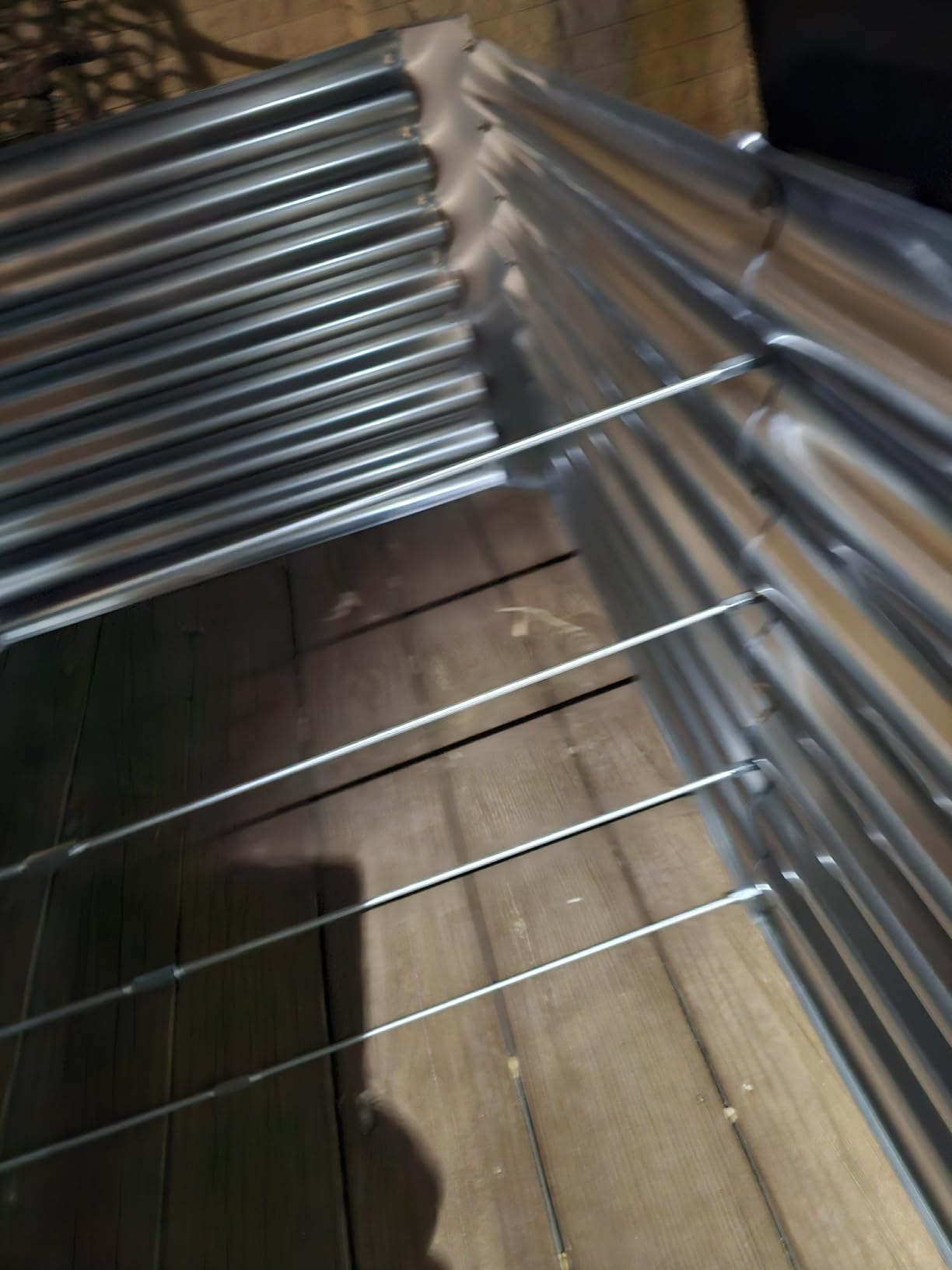 Land Guard 8x4x2 ft Galvanized Raised Garden Bed Kit, Galvanized Planter Raised Garden Boxes Outdoor, Large Metal Raised Garden Beds for Vegetables - Customer Photo 1