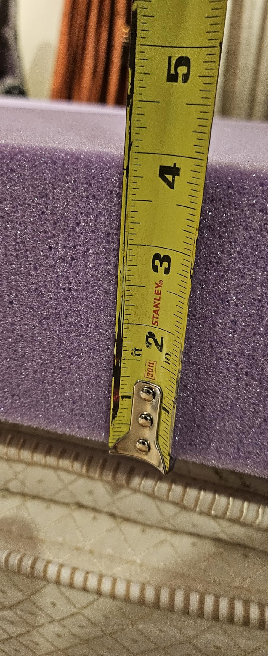 SINWEEK 2 Inch Gel Memory Foam Mattress Topper Ventilated Soft Pressure Relieve Mattress Pad, Breathable Bed Topper, CertiPUR-US Certified, Twin Size - Customer Photo 1