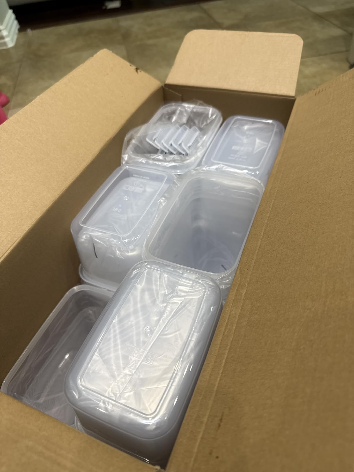 Vtopmart 32pcs Airtight Food Storage Containers Set, BPA Free Plastic Kitchen and Pantry Organization Canisters with Lids for Cereal, Dry Food, Flour and Sugar, Includes 32 Labels - Customer Photo 2