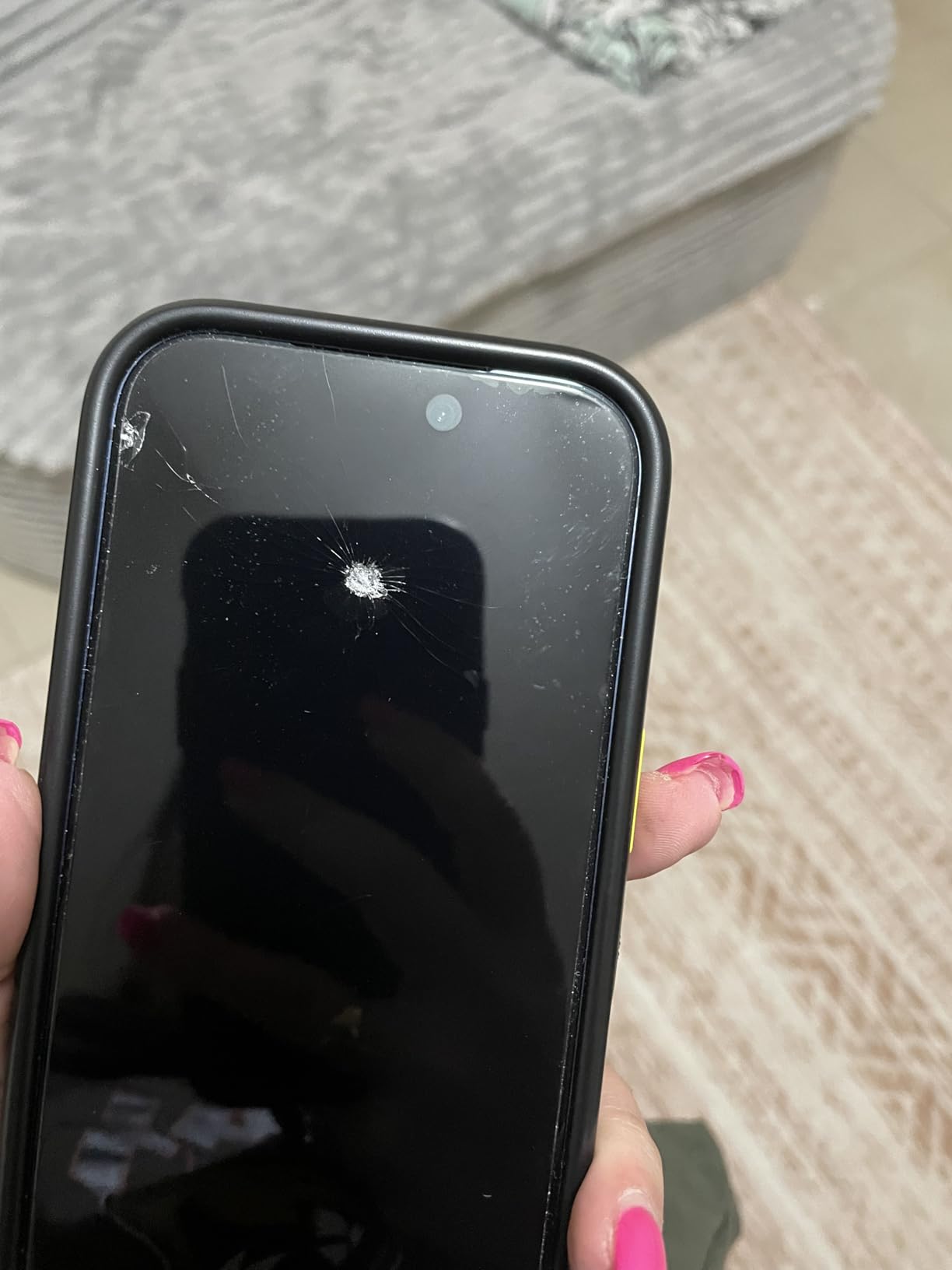 Ailun Privacy Screen Protector for iPhone 16e / iPhone 14 / iPhone 13 / iPhone 13 Pro [6.1 Inch] 2 Pack Anti Spy Private Tempered Glass Anti-Scratch Case Friendly [Not for iPhone 16 6.1 Inch] - Customer Photo 2