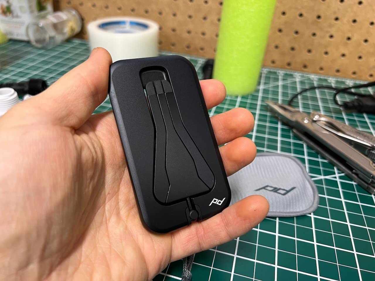 Peak Design Mobile Tripod, Black, Compact Design, Portable and Pocket Friendly, MagSafe Compatible, SlimLink Mounting, Use It as a 3-Legged Stand, Kickstand or Grip, Phone Tripod Stand customer photo 2