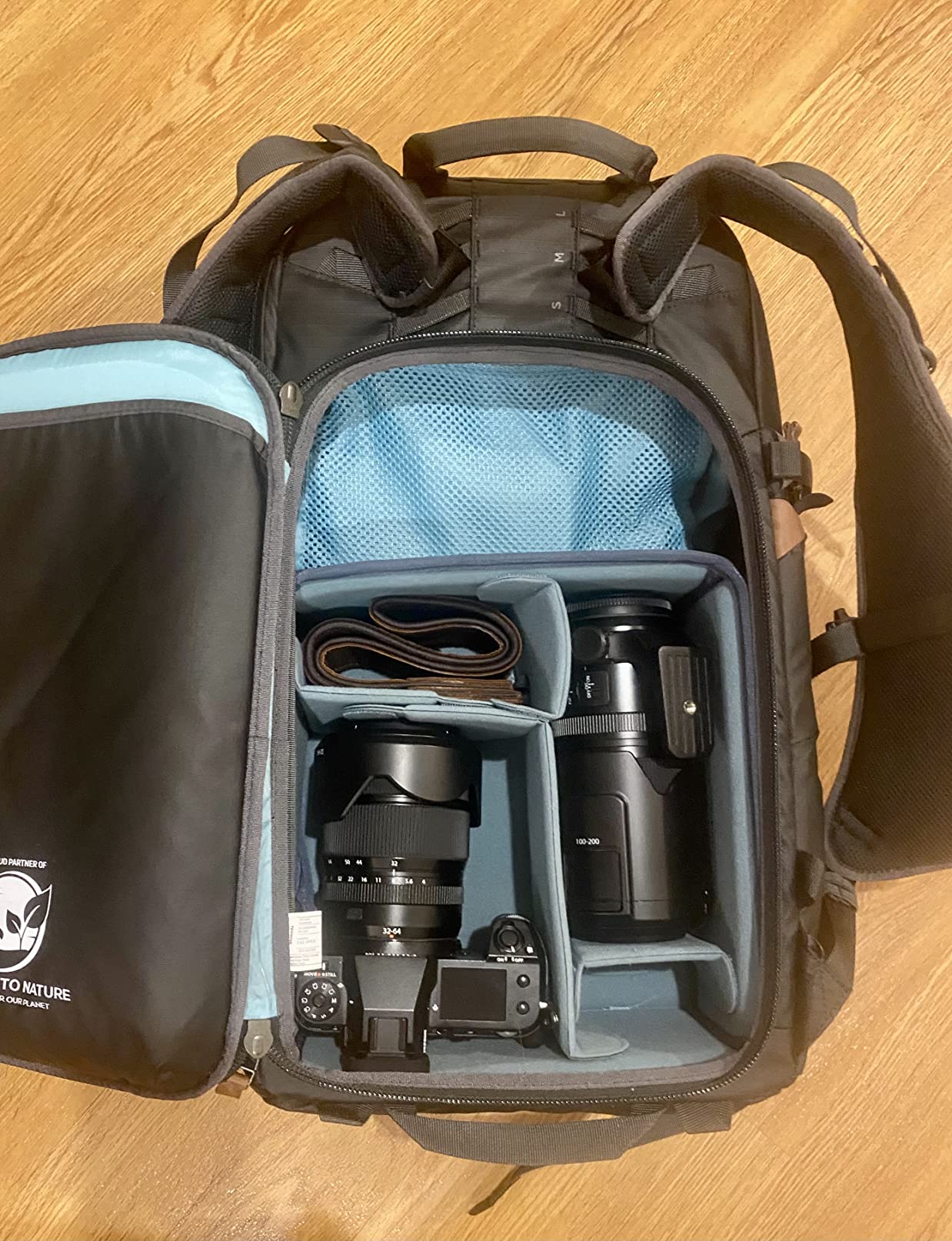 Shimoda Explore V2 35 Water Resistant Camera Backpack - Fits DSLR, DSLR Cameras, Batteries & Lenses - Medium DSLR V2 Core Unit Modular Camera Insert Included - Black (520-160) - Customer Photo 2