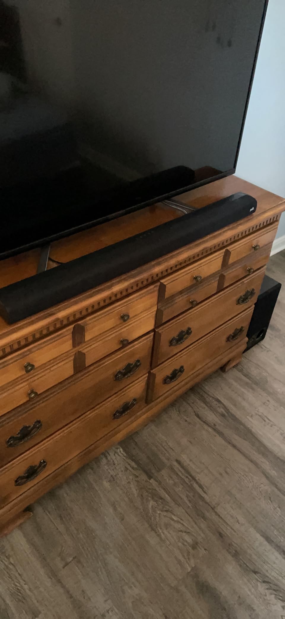 Polk Audio Signa S4 TV Sound Bar with Subwoofer - Dolby Atmos Audio VoiceAdjust & BassAdjust Technology, HDMI eARC, Wireless Subwoofer - Customer Photo 2