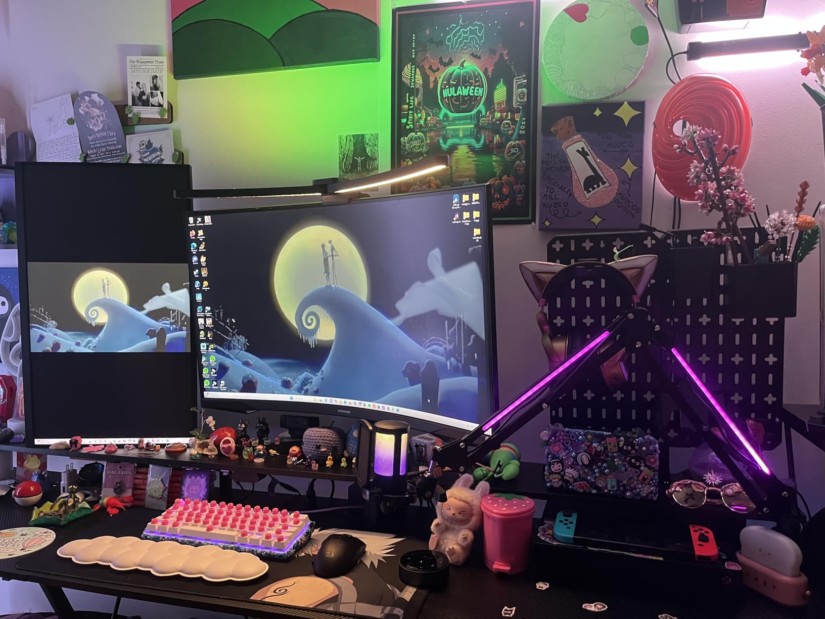 FIFINE Gaming USB Microphone for PC PS5, Condenser Mic with Quick Mute, RGB Indicator, Tripod Stand, Pop Filter, Shock Mount, Gain Control for Streaming Discord Twitch Podcasts Videos- AmpliGame customer photo 2