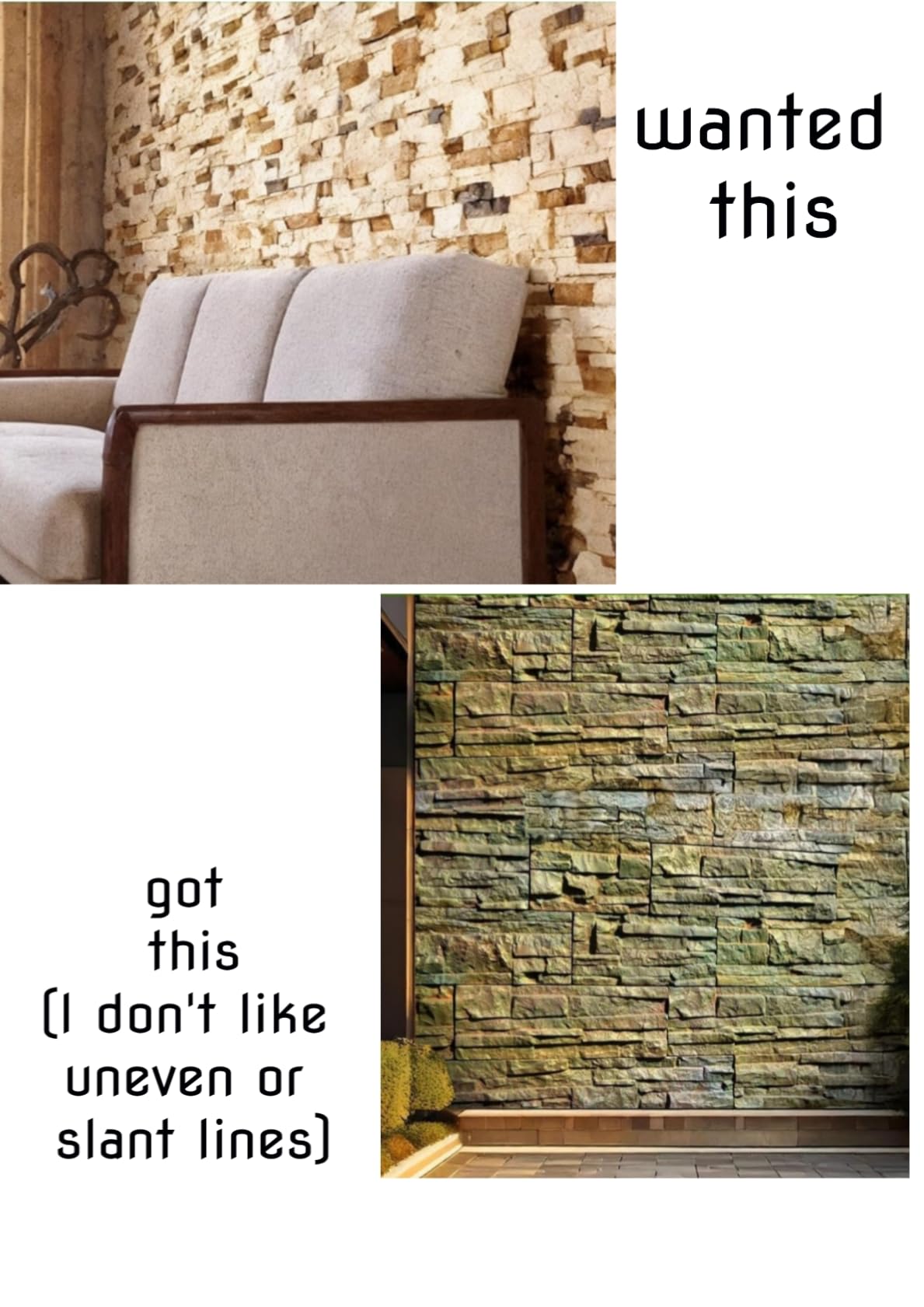 BETONEX 5 pcs ABS 2mm Plastic Molds for Concrete Plaster Wall Stone Cement Tiles Concrete Mould - Wall Cement Flagstone Mold Limestone Plaster Molds for Walls - Brick Stone Veneer Mold - Customer Photo 5