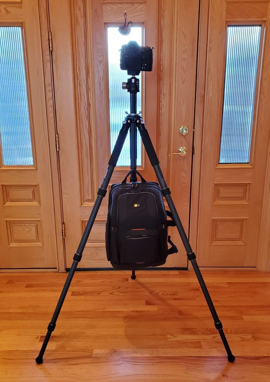 Carbon Fiber Camera Tripod-INNOREL GT324C Professional Compact Shooting Tripod for Heavy Duty Stand with Low Gravity Center Ball Head Special-Shaped Center Column - Customer Photo 1