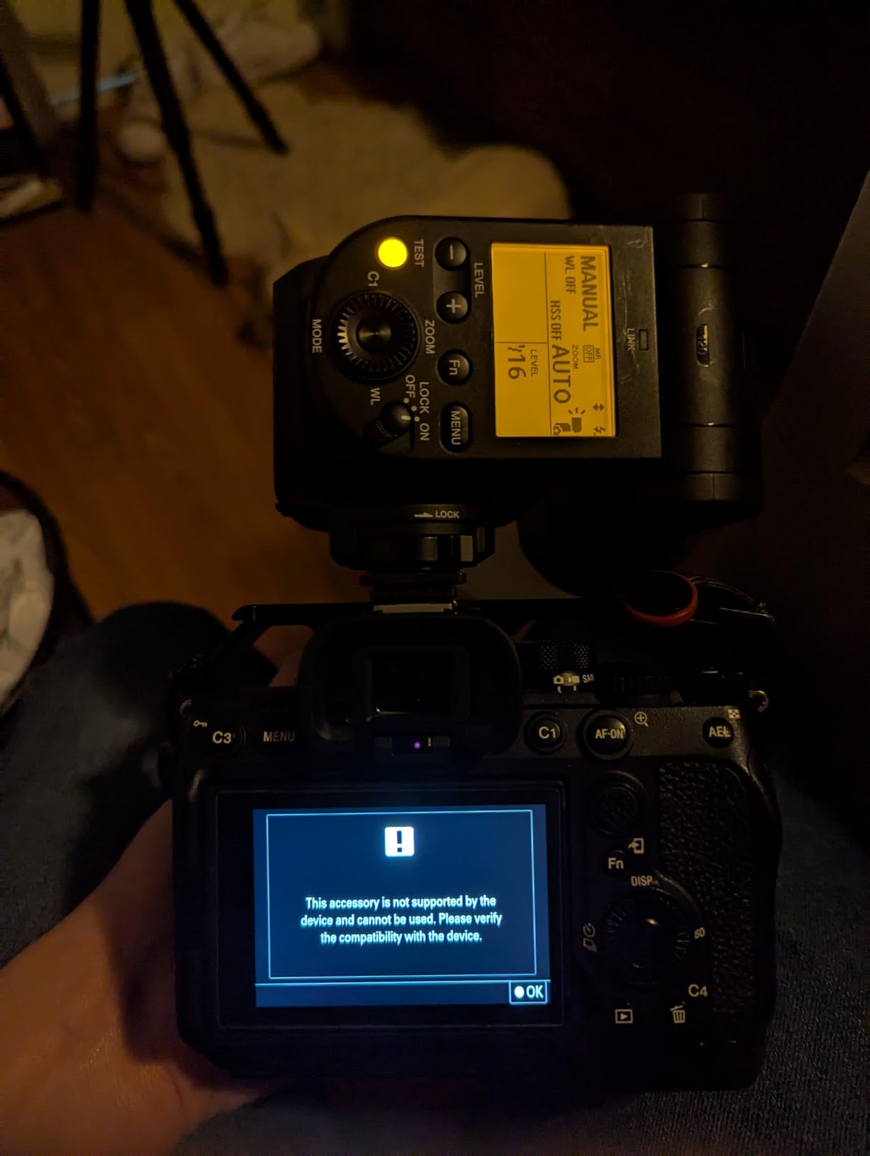 Sony HVL-F60RM2 Wireless Radio Control External Flash Small(Black) customer photo 1