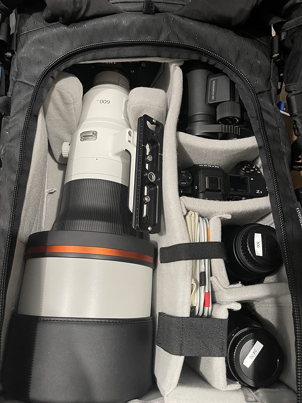 f-stop Shinn 80L Bundle - Adventure Camera Backpack for DSLR, Cinematographer, Outdoor - includes Cine Master ICU and Gatekeepers - Customer Photo 1