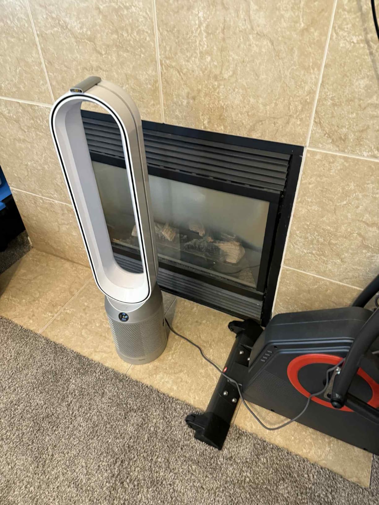 Dyson Purifier Cool TP07 Smart Air Purifier and Fan - White/Silver - Customer Photo 3