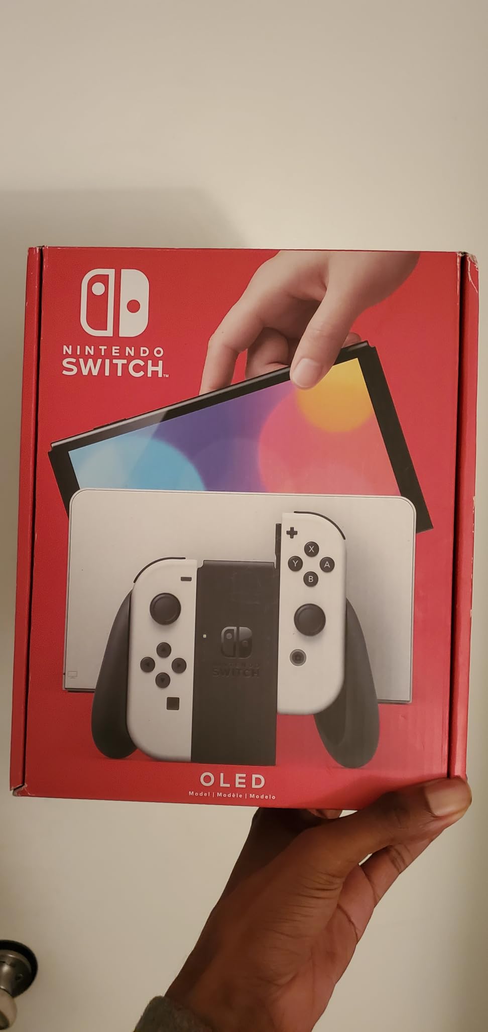 Nintendo Switch - OLED Model: Mario Red Edition - Customer Photo 1